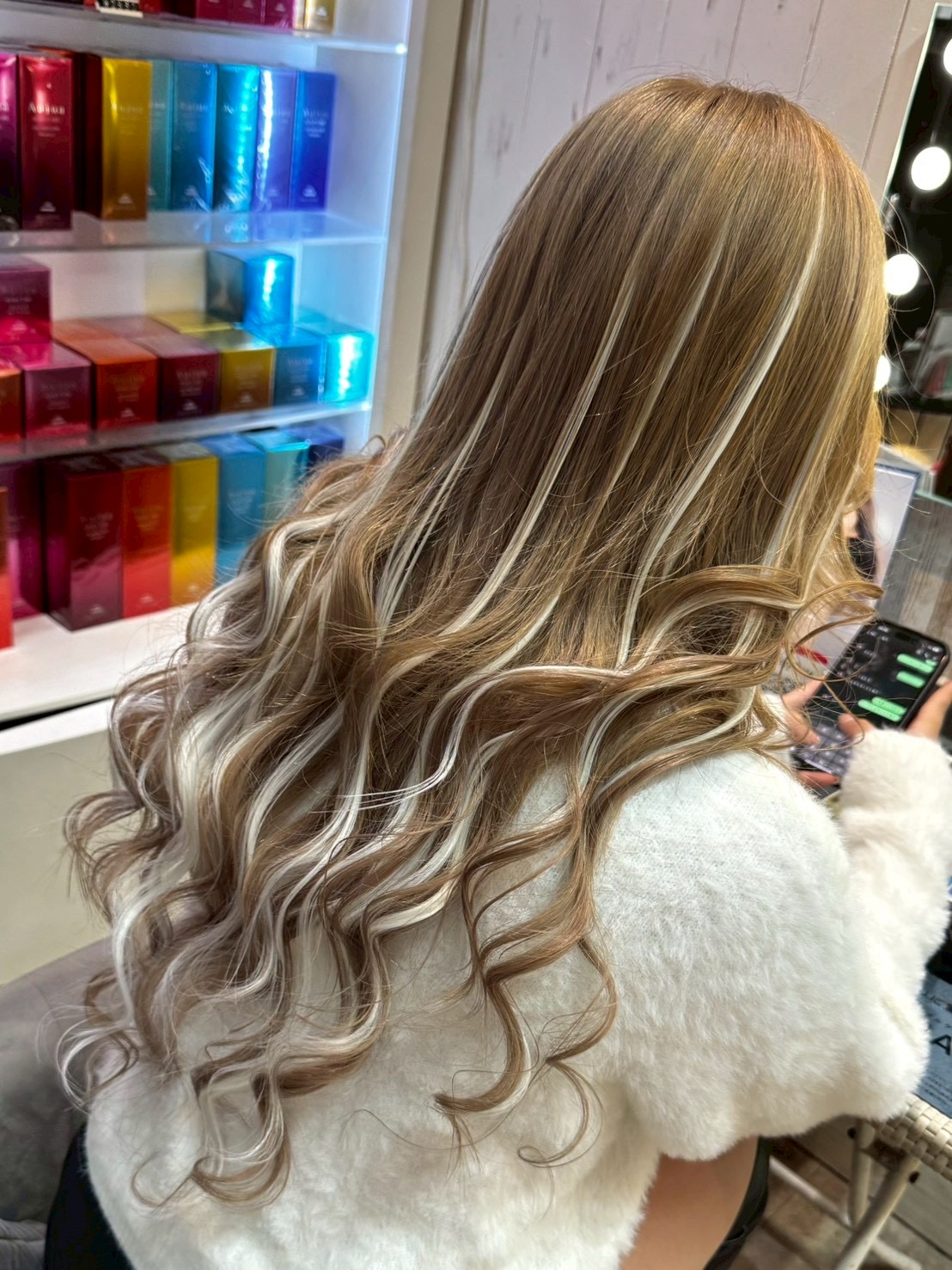 Hair Grande Seeek エクステ デザイン例 1