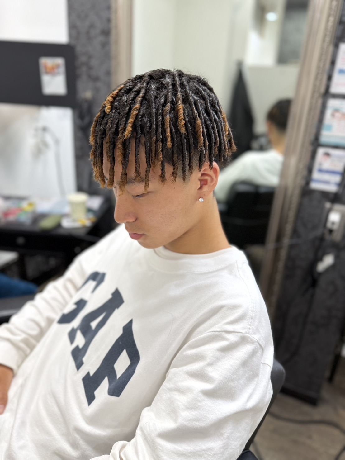 Hair Grande Seeek ブラックヘア デザイン例 2