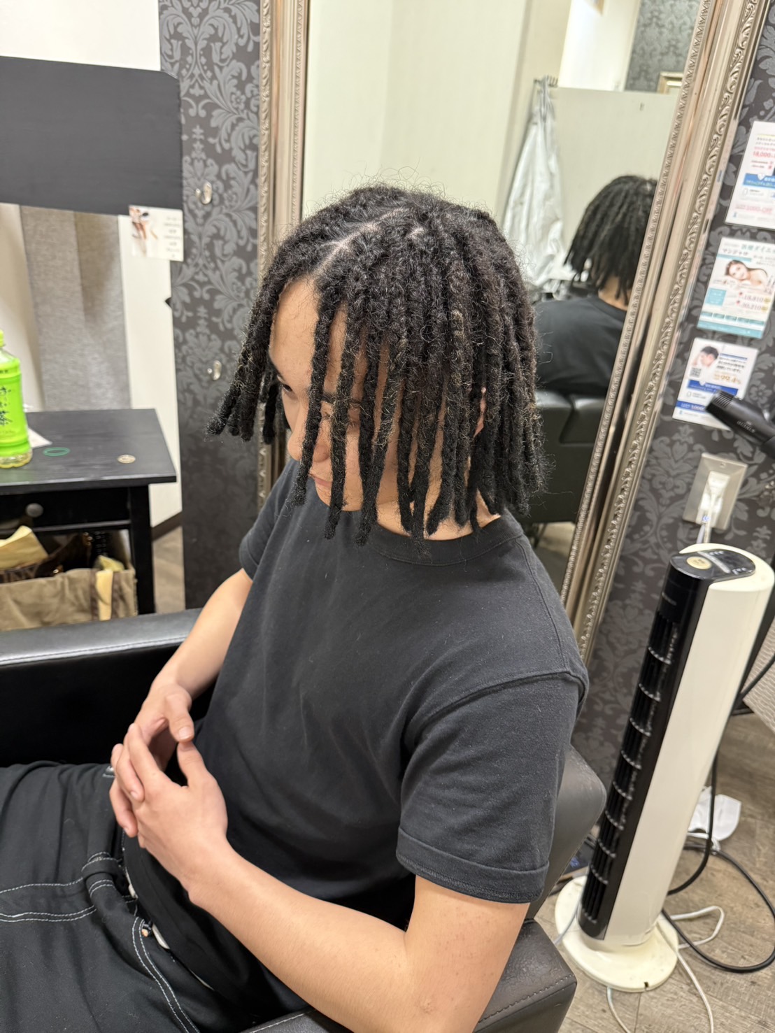 Hair Grande Seeek ブラックヘア デザイン例 7