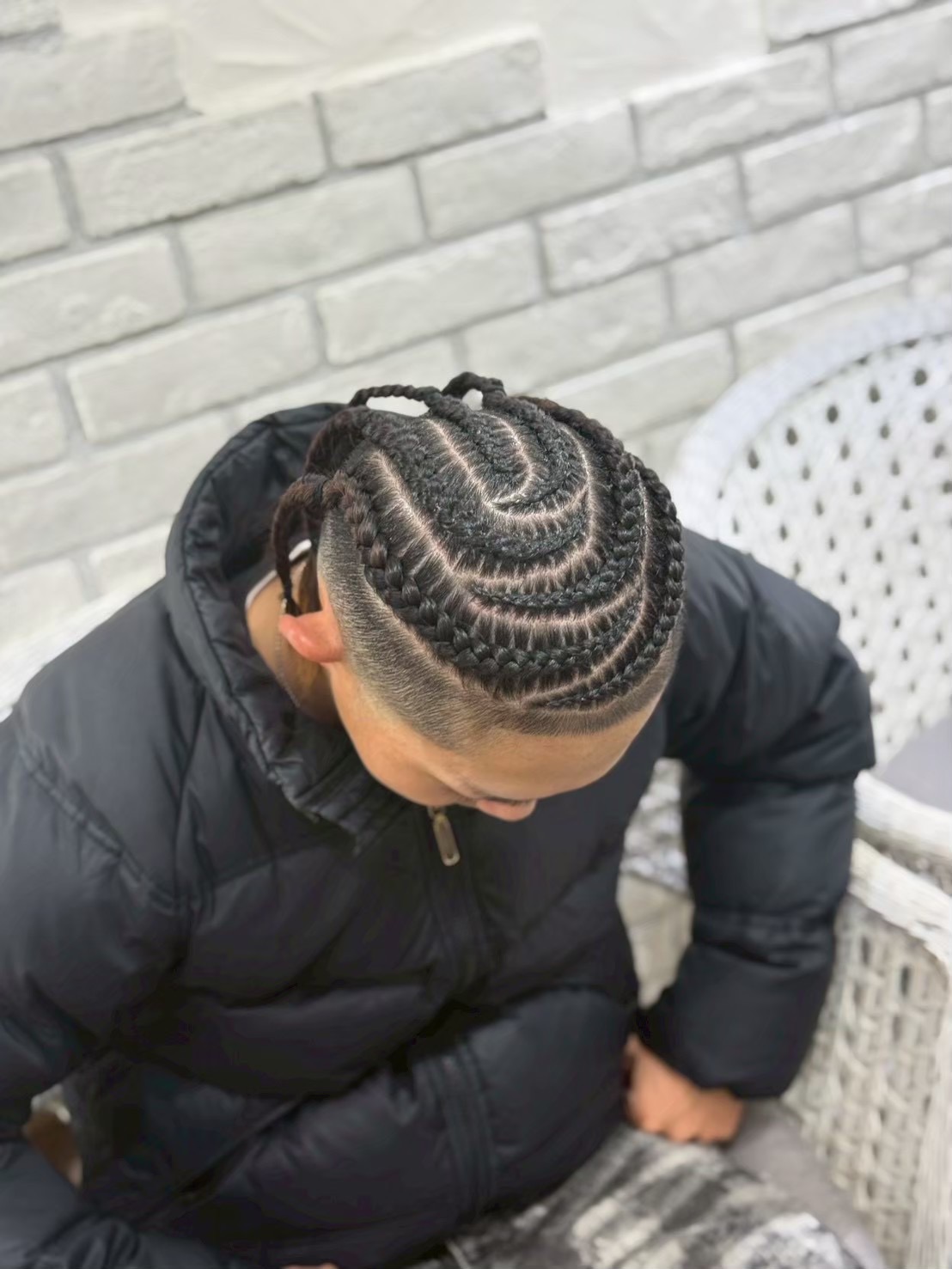 Hair Grande Seeek ブラックヘア デザイン例 14