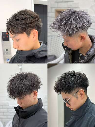 Hair Grande Seeek メンズパーマ施術例2
