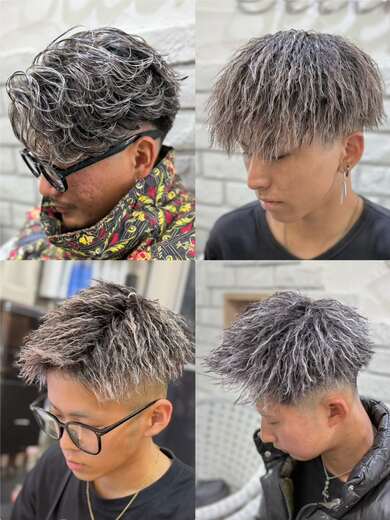 Hair Grande Seeek メンズパーマ施術例3